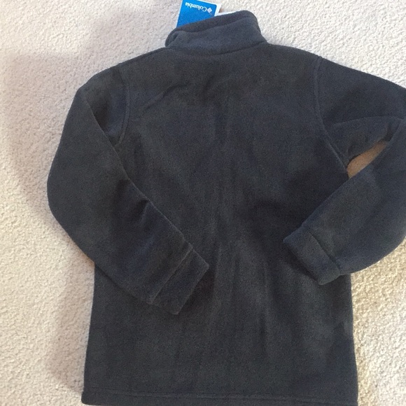 Columbia Full ZIP Fleece Jacket Grey M Unisex NEW - Picture 8 of 8